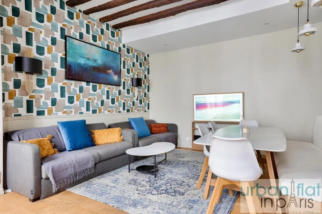 Urban Flat 70 - Authentic 3Bdr Parisian Flat Apartment France